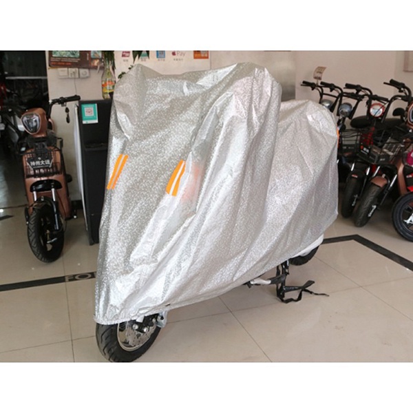 Bạt Phủ Xe Máy, Bạt Trùm Xe Máy Vải Dù Tráng Nhôm 3 Lớp, Có Lớp Lót Chống Xước Xe mẫu 2023