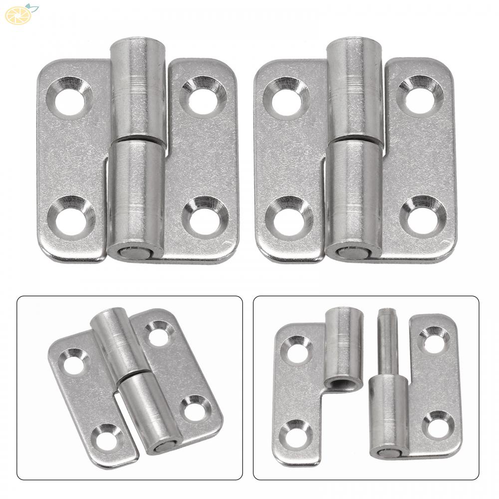 【VARSTR】Removable Hinge 1PCS 304 Stainless Steel 37*33mm Cabinets Duty Swing Hinge