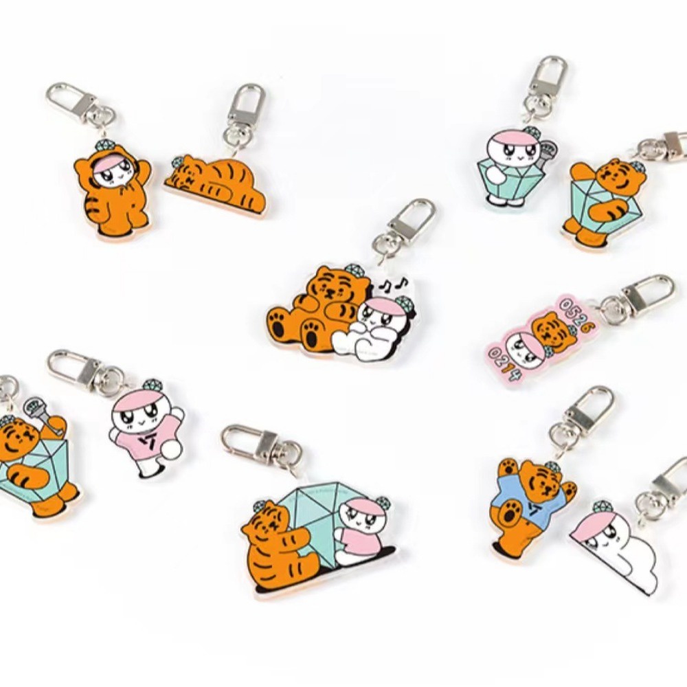 Móc Khóa Acrylic Hình Nhóm Nhạc Kpop Seventeen