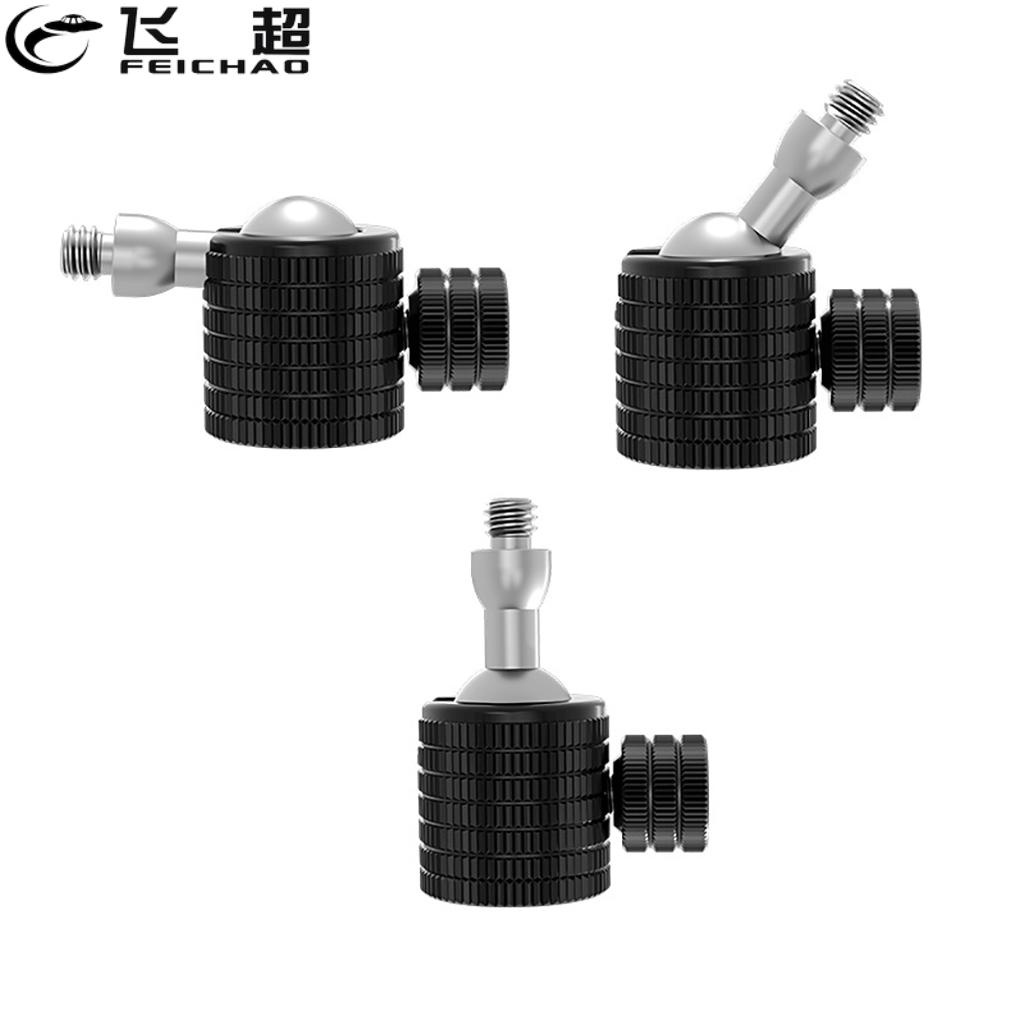 Máy Tính Bảng FEICHAO 360 Độ Xoay 360 Độ° Đầu Tròn Mini Gắn Giá Đỡ Ba Chân Có Ren 1 / 4 3 / 8 M4 M5 M6 Cho Gopro 11
