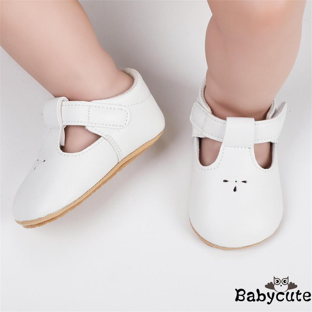 Bb-baby girls premium pu flats infant first walker crib shoes for party festival baby shower