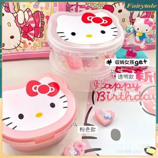 Sanrio hộp cơm hình hello kitty 400ml