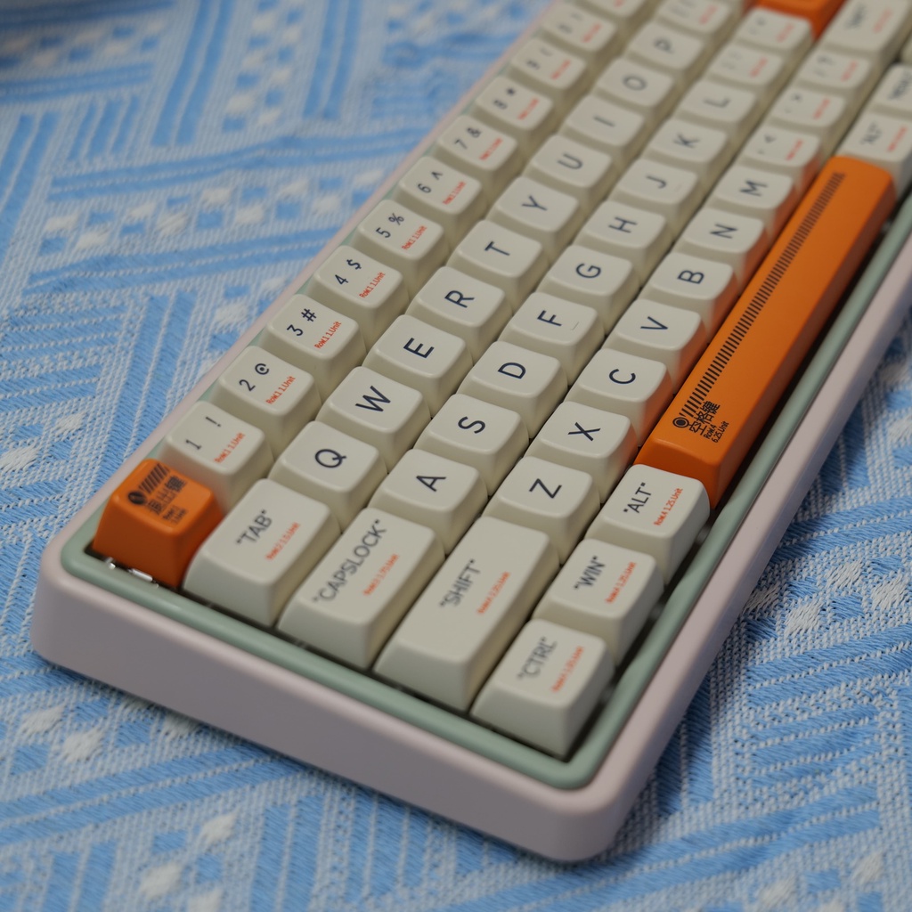 Retro Plastic Keycaps MDA Profile 7U Không Gian PBT Dye Sub Bàn Phím Cơ Keycap