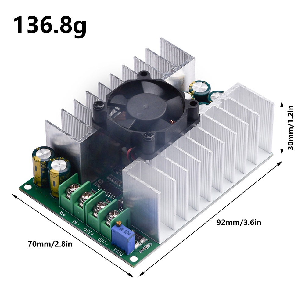 RIRIHI Mô Đun Hạ Áp DC12V-75V Xuống 5-48V 500W