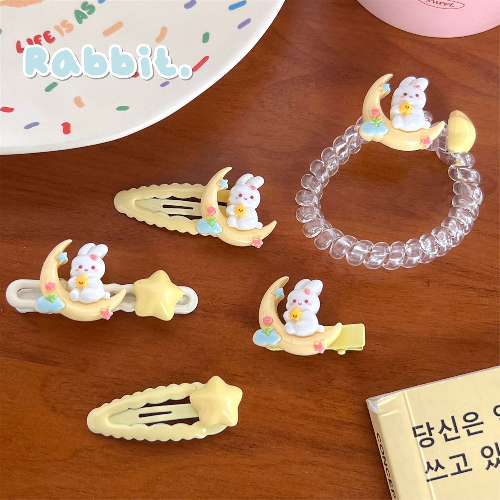 Kẹp Tóc Hình Thỏ Dễ Thương Cho Nữ