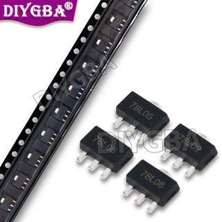 50 cái 78l05 sot-89 sot smd 78l06 78l08 78l09 78l10 78l12 78l15 79l05 sot89 chipset