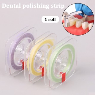 Đánh bóng nha khoa dải nhựa 4mm mài răng chà nhám tạo hình vật liệu nha khoa bề mặt nhựa mài làm trắng
