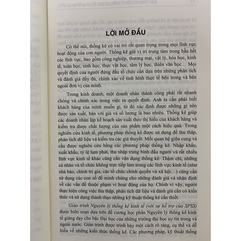 Sách - Giáo Trình Nguyên Lý Thống Kê Kinh Tế  - Nhà Sách Pháp Luật New