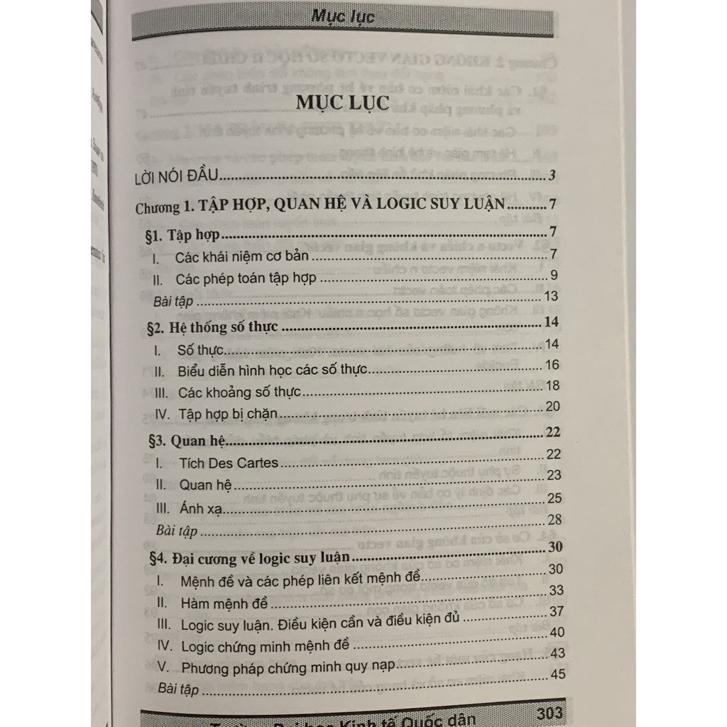 Sách - Giáo Trình Toán Cao Cấp Cho Các Nhà Kinh Tế - Phần I: Đại Số Tuyến Tính - Nhà Sách Pháp Luật New