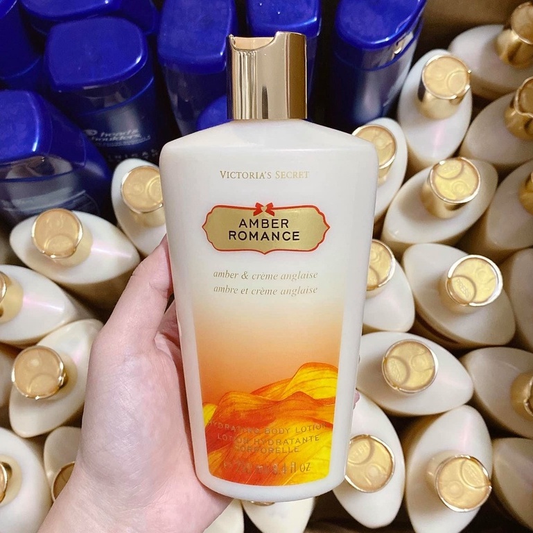 Dưỡng Thể Chăm Sóc Body Victoria’s Secret Amber Romance Lotion 250ml Chính Hãng Mỹ ( mới về )