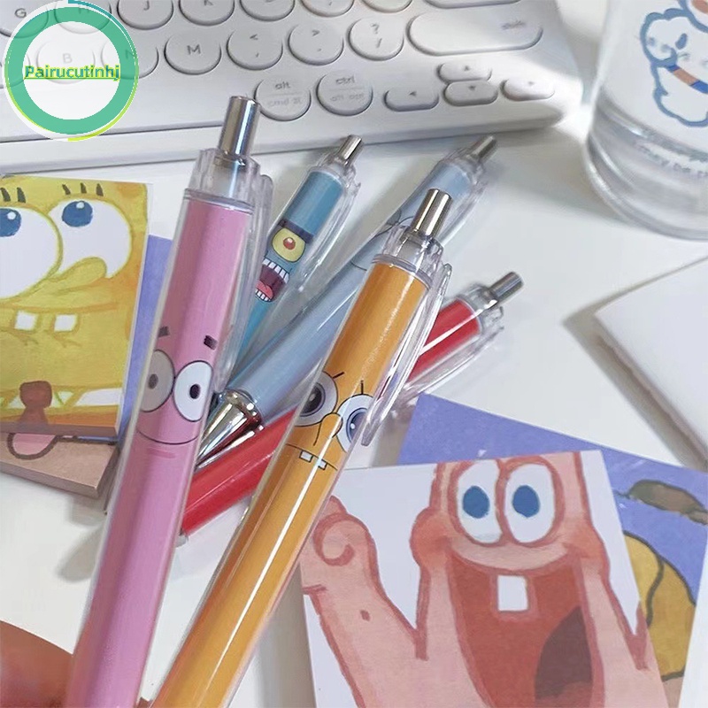 Pairhj 1 cái kawaii phim hoạt hình bút gel trường văn phòng cung cấp văn phòng phẩm bút gel dễ thương quà tặng giải thưởng bút vn