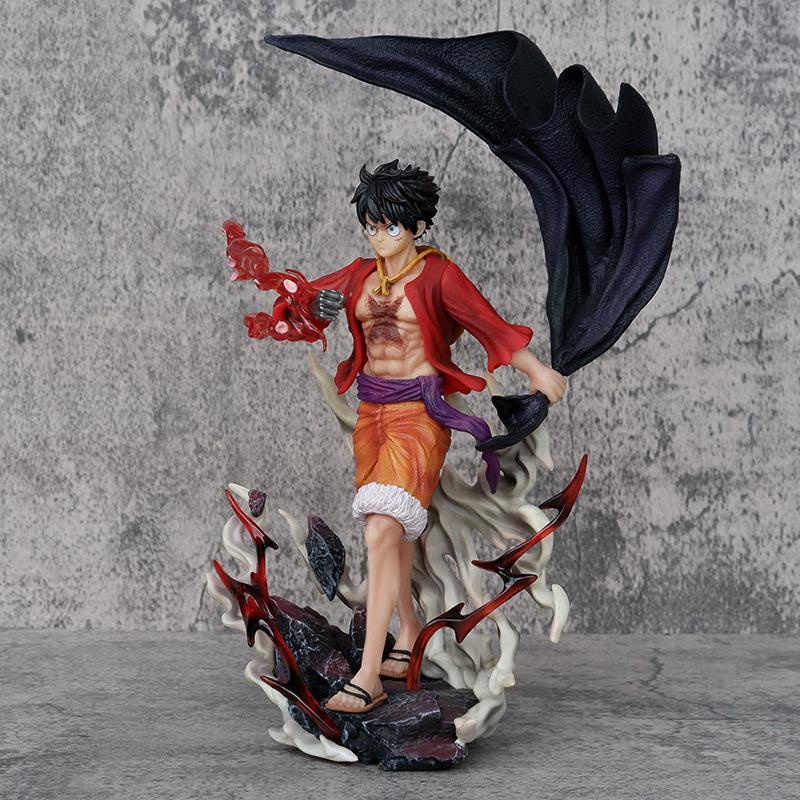 Mô hình Luffy cầm áo choàng đen cao 30 cm cực sắc nét - Mô hình One Piece