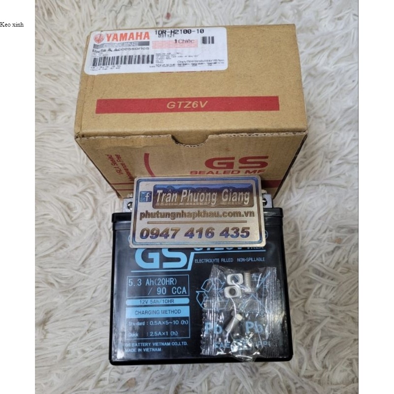 BÌNH ẮC QUY WINNER SONIC VARIO CLICK EXCITER VN
