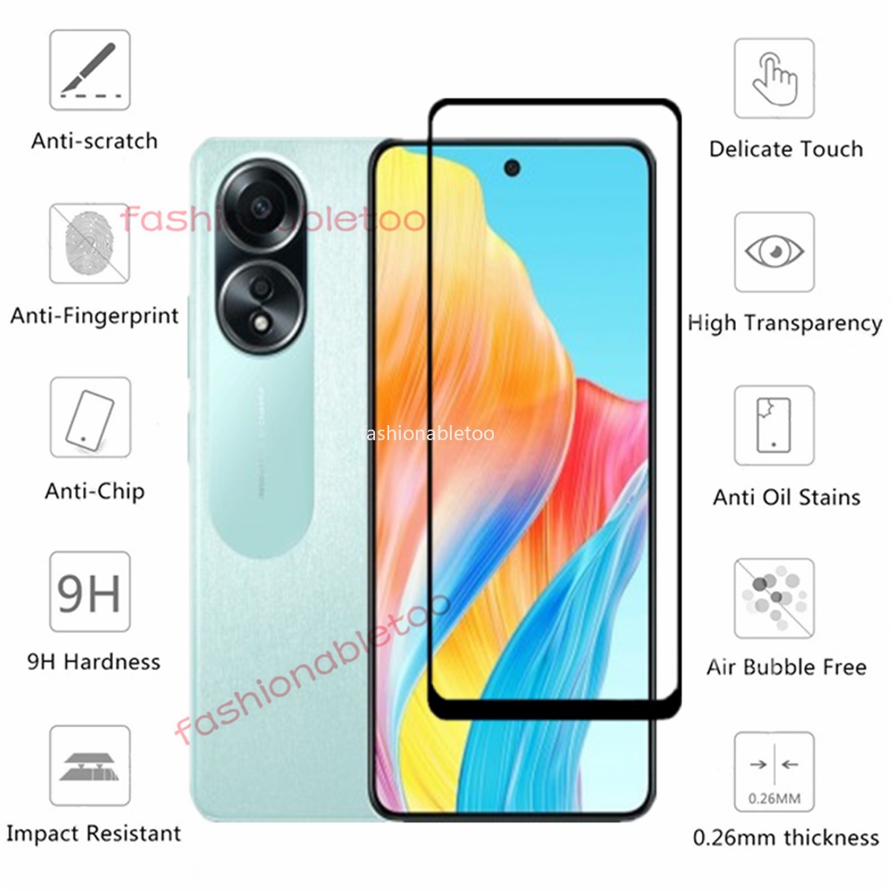 Kính Cường Lực 2 Trong 1 Bảo Vệ camera Cho oppo a58 nfc a38 a18 a78 a98 a17k a58nfc a 58 a 38 a 18 a 78 a 98 a 17 4g 5g Phía Sau Phía Sau Phía Sau Phim Dán Trang Trí Xe Hơi Độc Đáo Sáng Tạo