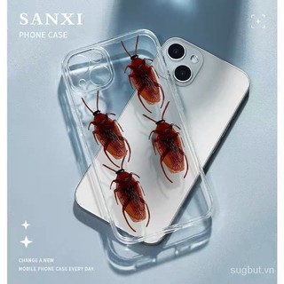 Ốp Điện Thoại Trong Suốt Họa Tiết Gián Sáng Tạo Cho iPhone 11 12 13 14 11 Pro MAX 12 Pro 13 Pro MAX 14 Pro MAX 7 8 Plus XS XR X XS MAX