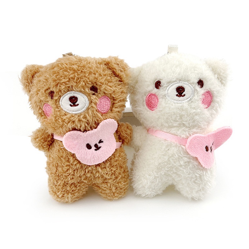 Móc khoá, móc cài balo hình gấu đeo túi YDVN