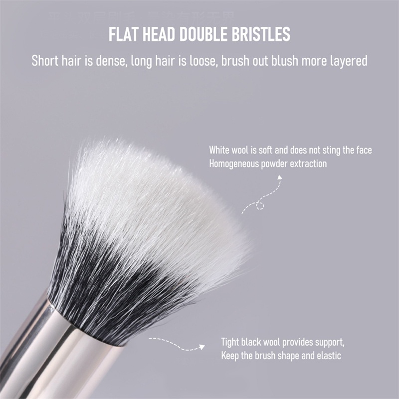 Abpopa air sense bristle stippling brush thuận tiện và mềm mại