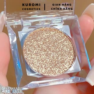 Phấn Bắt Sáng Ánh Nhũ KUROMI Lấp Lánh Chống Nước Bền Màu Dài Lâu DIKALU