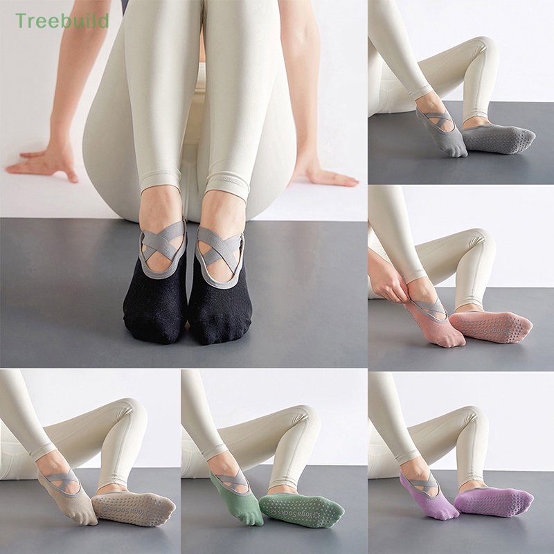 vớ thể thao cho phòng tập thể dục nữ vớ pilates chất lượng cao chống trượt vớ yoga không lưng thoáng khí mắt cá chân nữ múa ba lê [ưu tiên]