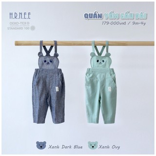 Quần yếm gấu dài