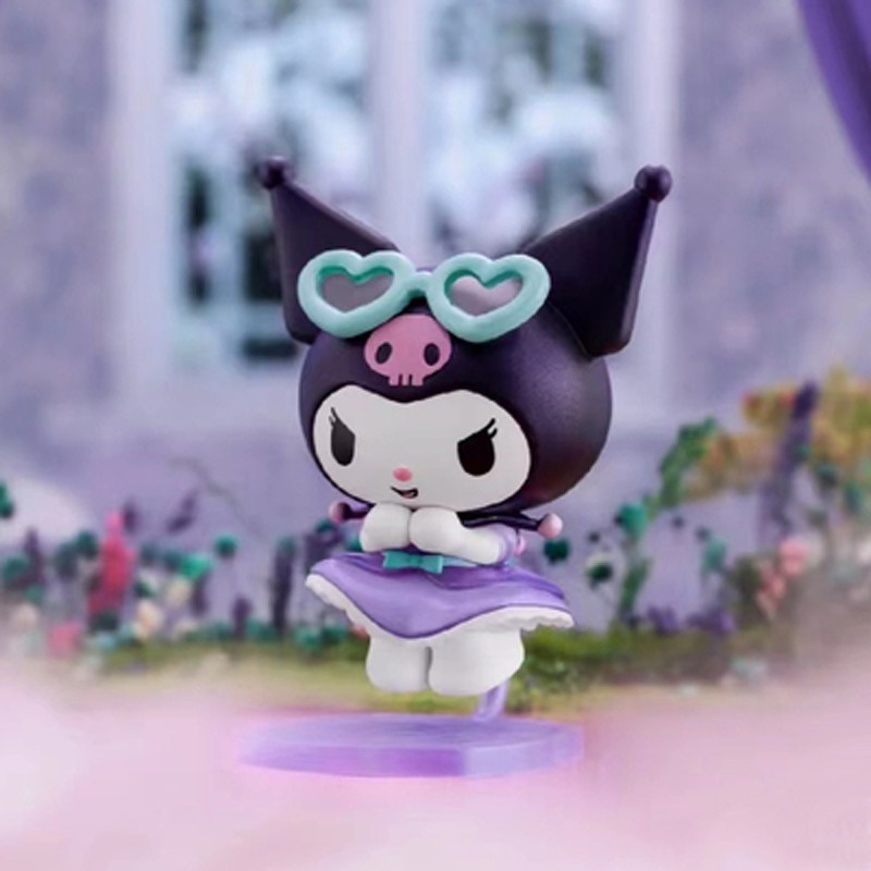 Sanrio kuromi original mystery box birthday party series mini figure surprise blind box người hâm mộ mô hình dễ thương bộ sưu tập quà tặng đồ chơi