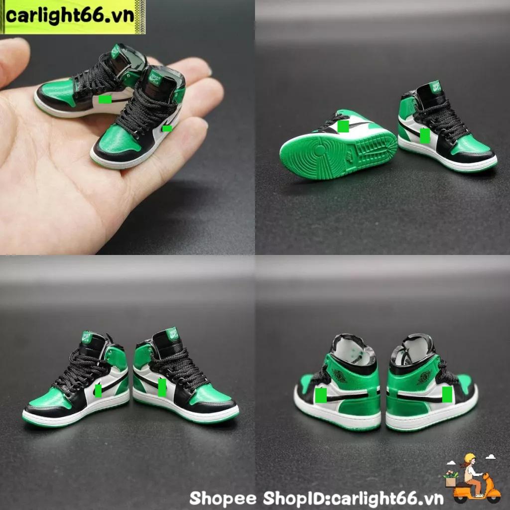 Đôi Giày Mini Tỉ Lệ 1/6 Cho Búp Bê / Mô Hình Giày Sneaker Mini