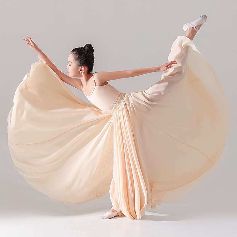 Chân Váy Xòe Múa Chụp Hình 720 Độ Phong Cách Cổ Điển Cho Bé Gái