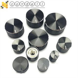 Chiết áp cordell núm 6mm hợp kim nhôm núm âm thanh núm xoay bộ mã hóa côn núm điều khiển âm lượng card âm thanh núm điều chỉnh âm lượng
