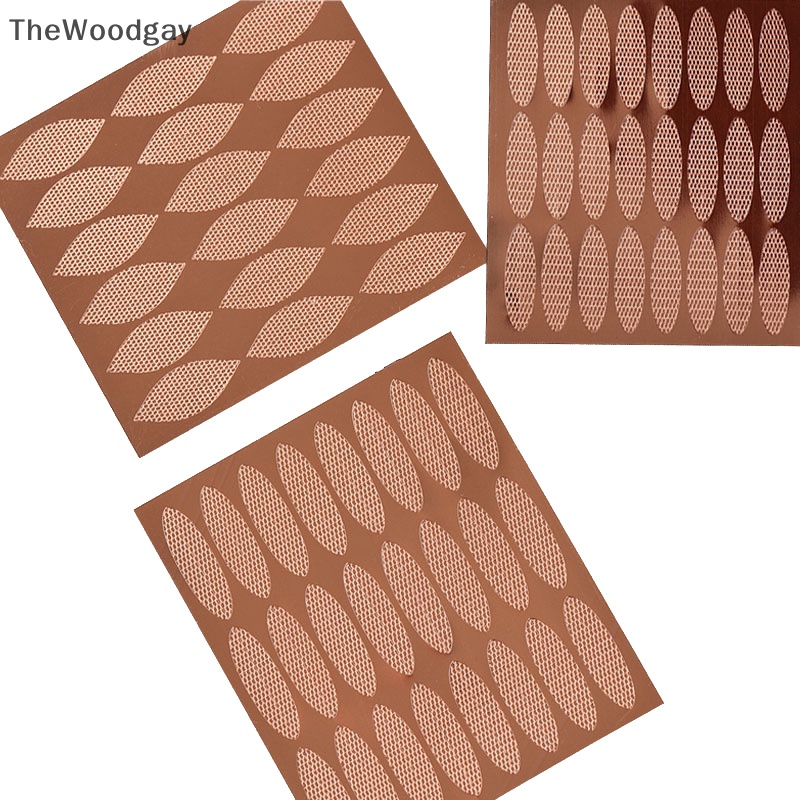 Thewoodgay 18/24 cái miếng dán mí mắt vô hình ren dải nâng mắt hai mí băng keo dán mắt dụng cụ băng mắt en