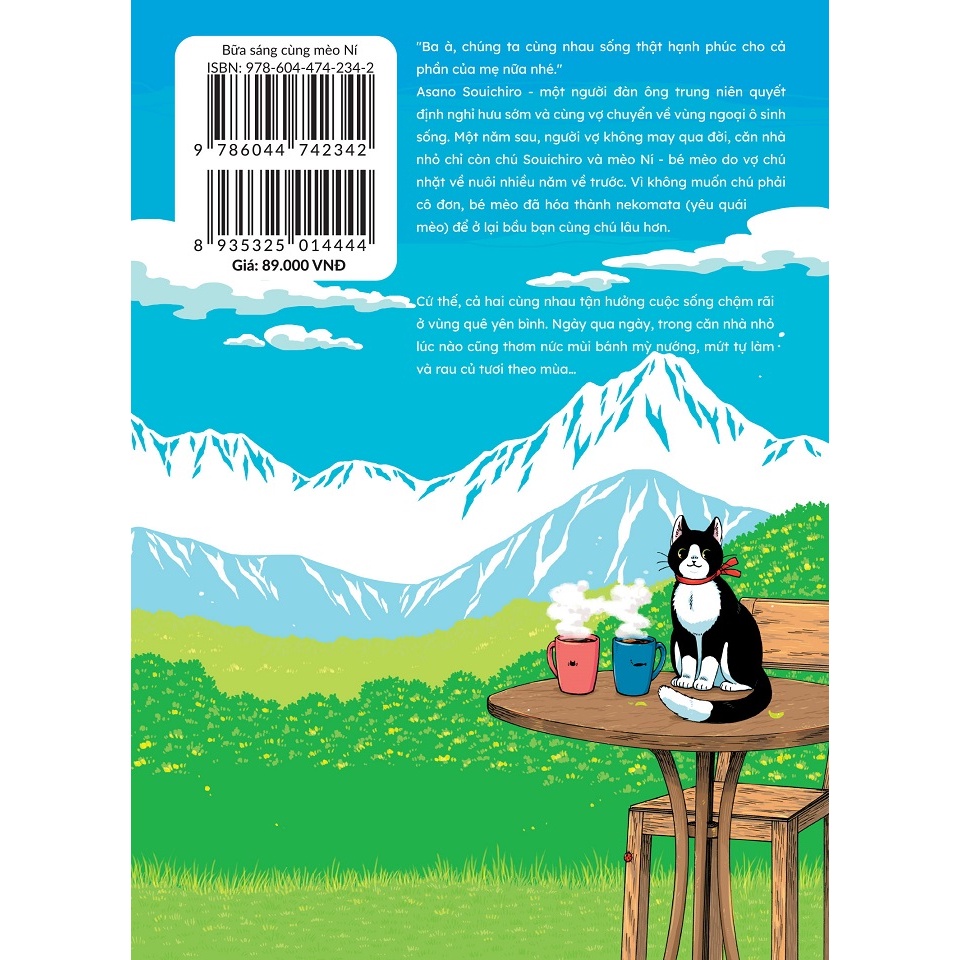 Sách - Bữa Sáng Cùng Mèo Ní