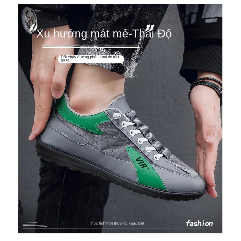 Giày thể thao nam mới mùa thu, 2023 giày chạy bộ forrest gump, đế mềm thoáng khí giày trắng nhỏ đa năng, giày thời trang nam boutique thời trang