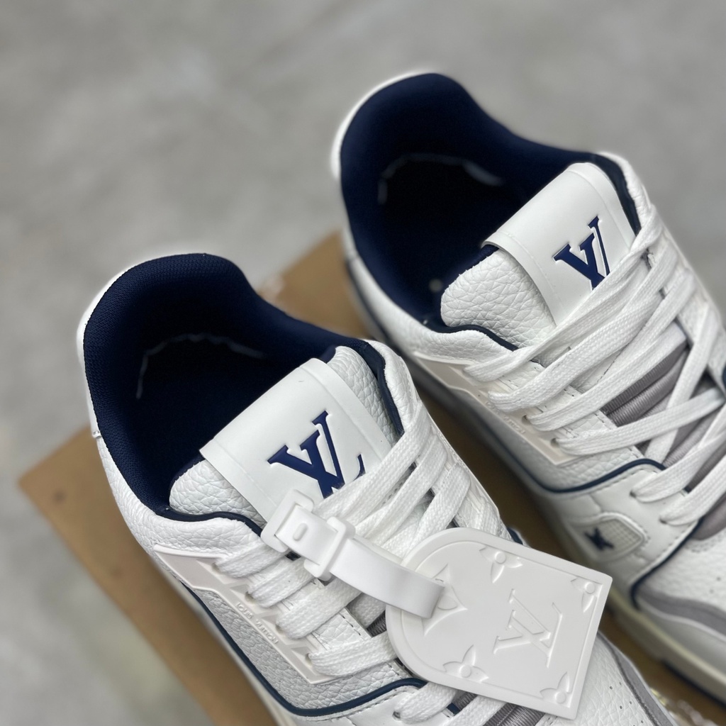 Giày thể thao sneaker  Trainer #54 Signature White Marine