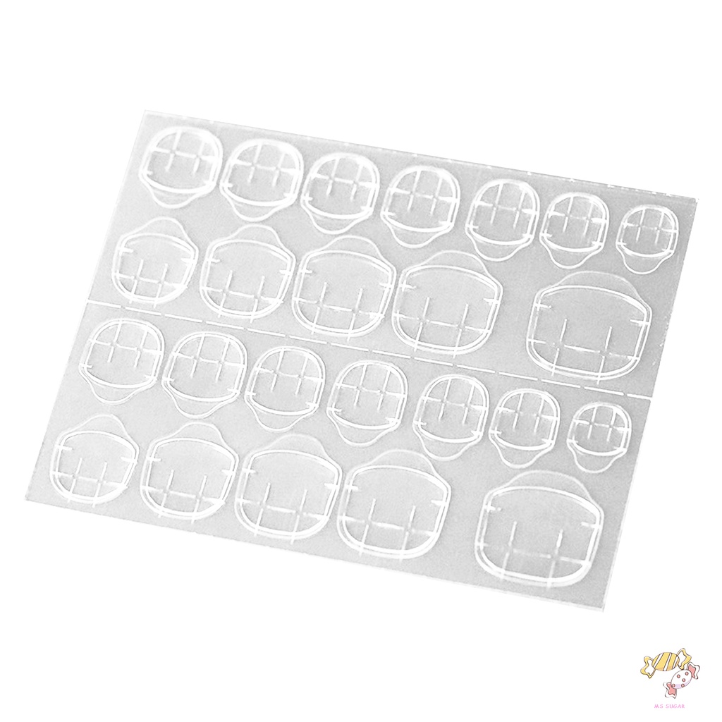 YADORNOS Keo dán móng tay jelly stickers double sided tape nâng cấp tăng cường