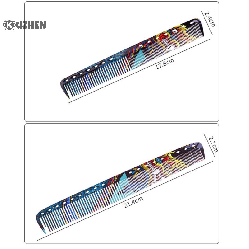Kuzhen phong cách thời trang chuyên nghiệp cắt tóc cắt tóc lược salon làm tóc lược làm tóc hot