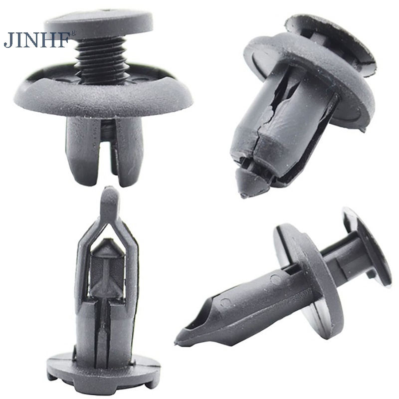 FENDER Jinhf 40 cái xe hơi đinh tán nhựa cản cản chắn bùn giữ chốt chốt bùn vạt đẩy kẹp ghim nóng