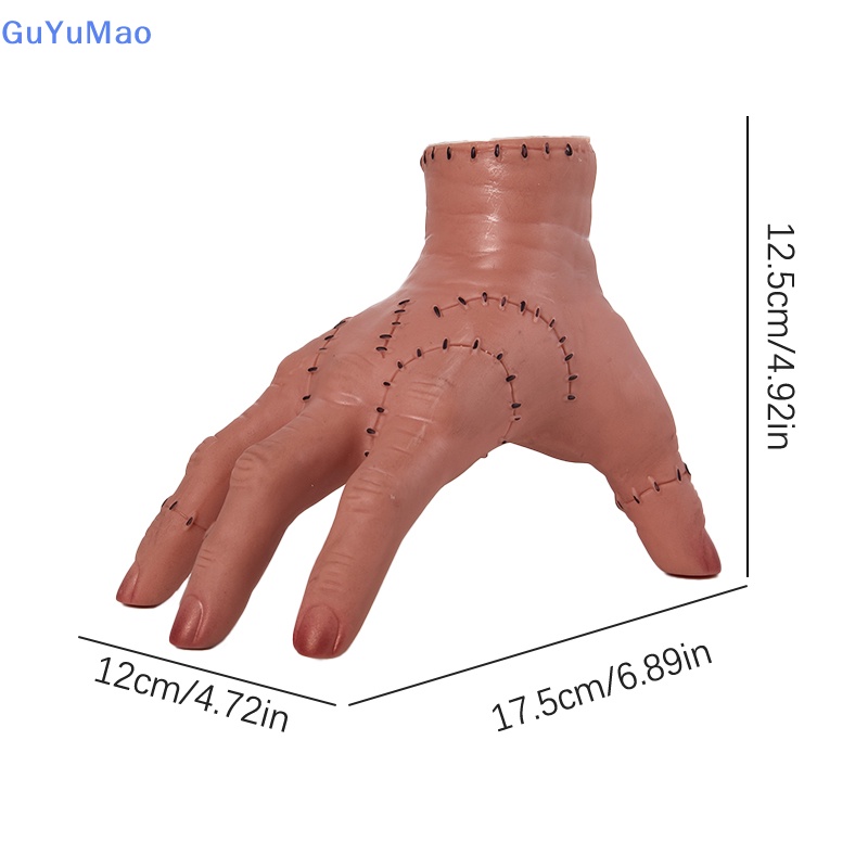 Lofytain halloween horror wednesday thing hand from addams family cosplay latex figurine home decor crafts party prop prta
