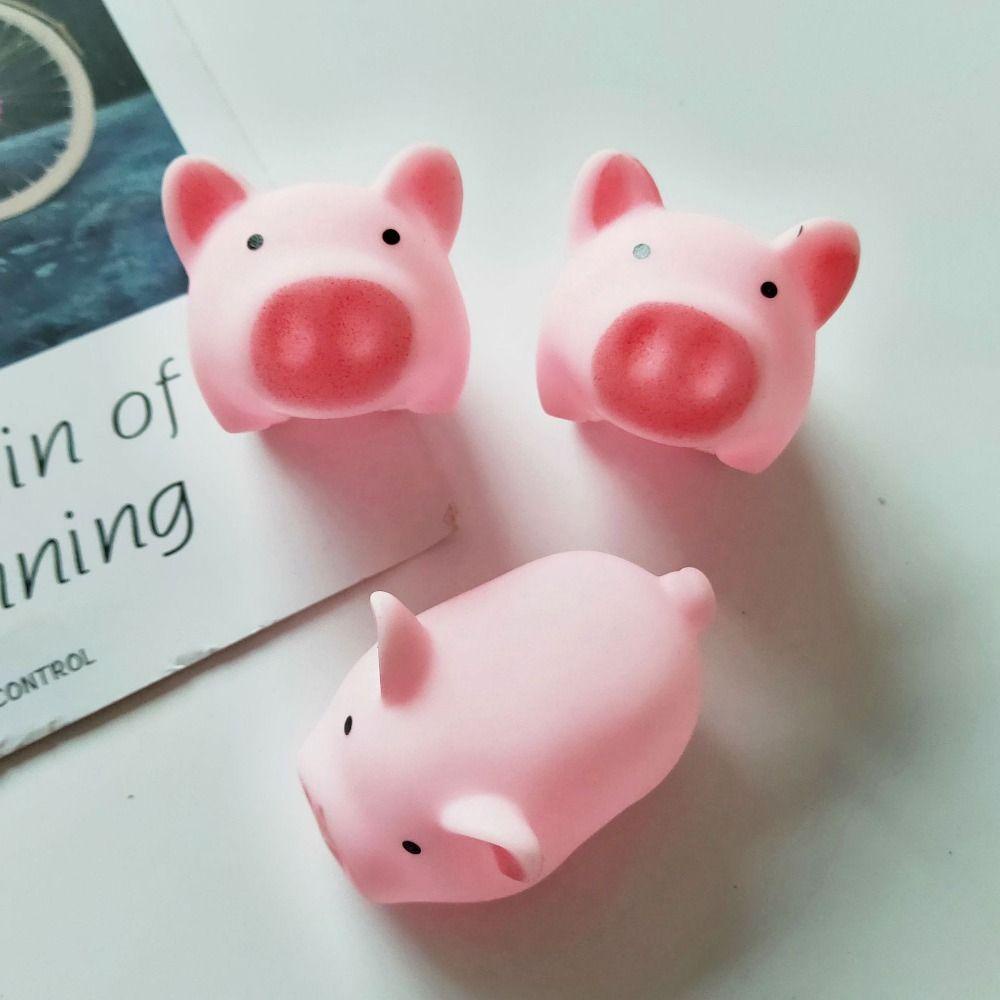 Avalentine Set 5 Đồ Chơi Nắn Bóp Đàn Hồi Giảm Tiếng Ồn Hình Động Vật Hoạt Hình Bằng Cao Su Dễ Thương Cho Bé Khi Tắm