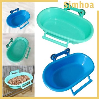 Chậu tắm cho chim, lồng vẹt, chậu tắm cho chim treo, hộp tắm budgie nhỏ