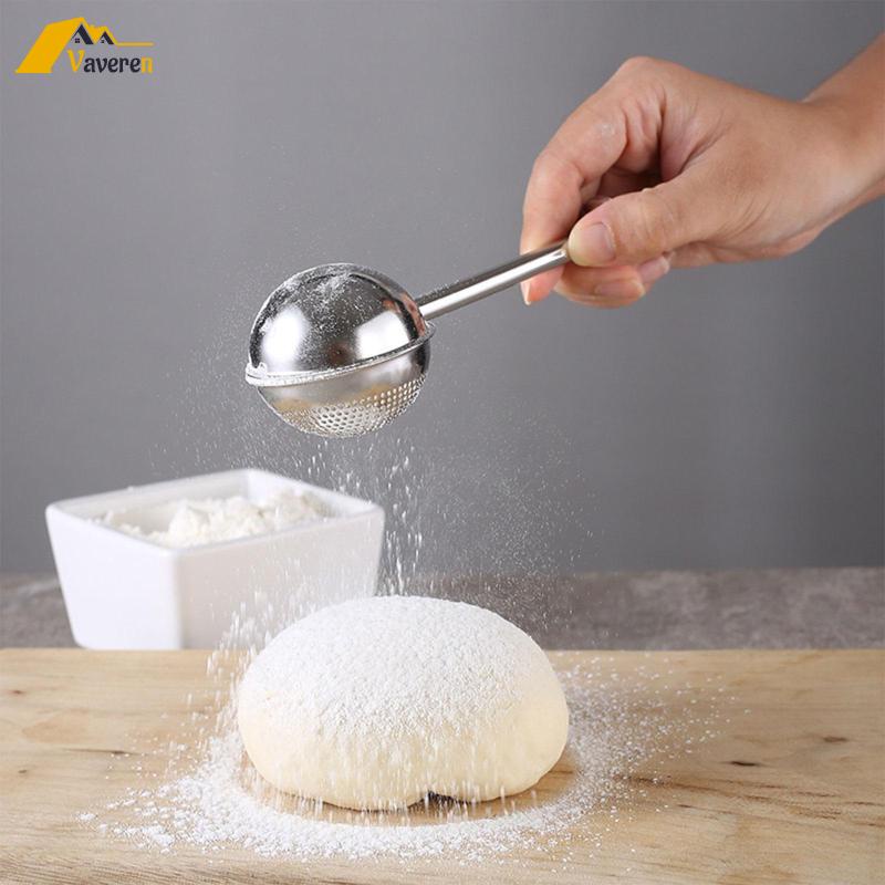 Máy phân phối bột bằng tay cho nhà bếp trang trí bánh ngọt của dụng cụ làm bánh