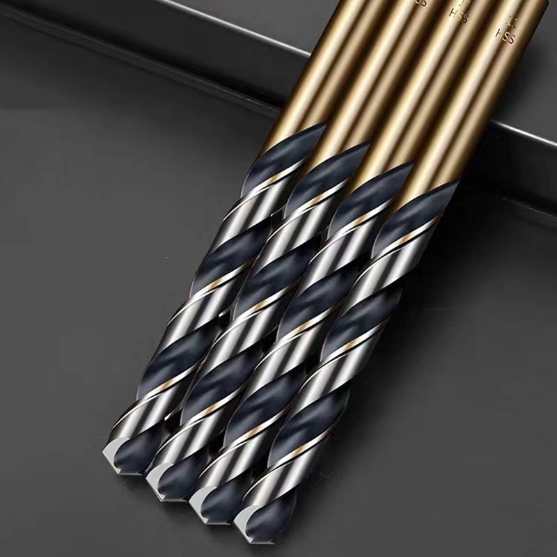 Mũi Xoay Siêu Cứng Mũi Khoan Hợp Kim Sắt---Mũi Khoan Xoắn Thép Không Gỉ Chuyên Dùng Cho Tay Cầm Thẳng Đục Lỗ GARIN