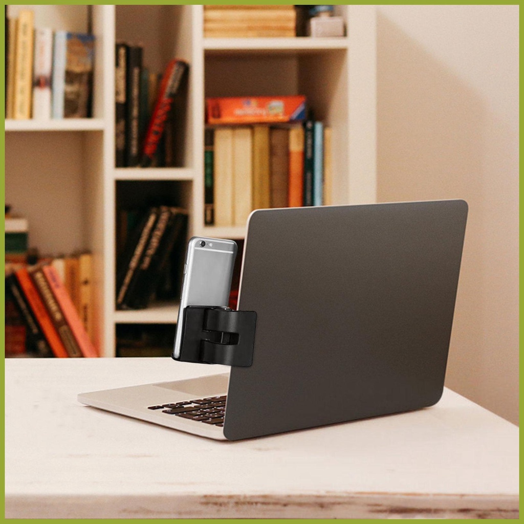 Giá Đỡ Điện Thoại Di Động Kẹp Trên Màn Hình Laptop Hoặc Máy Tính Để Bàn Cho tamvn
