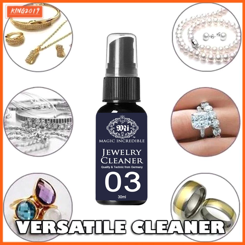 Dung Dịch Vệ Sinh Trang Sức / Đồng Hồ / Kim Cương / Trang Sức 30ml