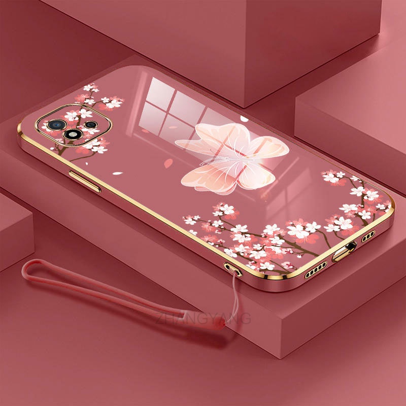 Ốp ĐiệN ThoạI HọA TiếT Bươm BướM Cho Realme c11 2021 c20 Realme c11 2021