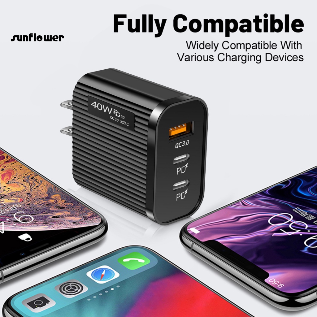 Bộ sạc USB type-c LENOVO 2 màu an toàn cho điện thoại / laptop