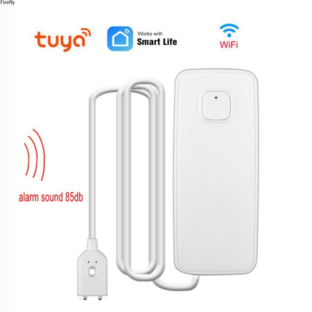 Coza Tuya Thiết Bị Phát Hiện Cảm Biến Nước Wifi Thông Minh Báo Động Tương Thích Với Thiết Bị Báo Động Thông Minh Điều Khiển Wifi Không Dây Chống Rò Rỉ Nước