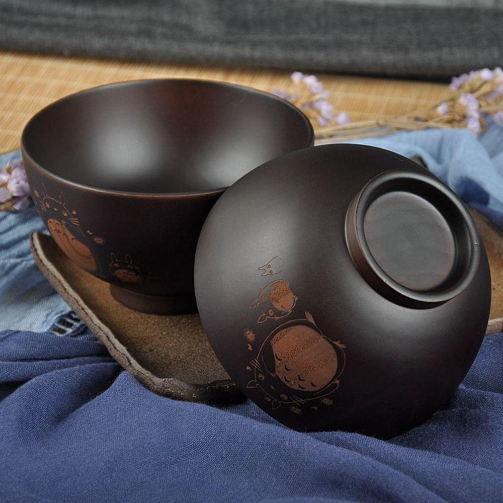 Bát Ăn Súp / Kem / Trái Cây Hình Totoro Tự Nhiên