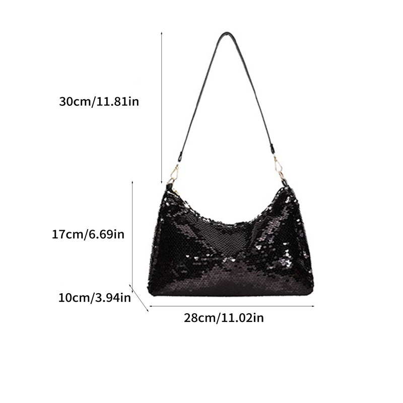 Túi Xách Nữ Đính Kim Sa Nhiều Màu Sắc Thời Trang