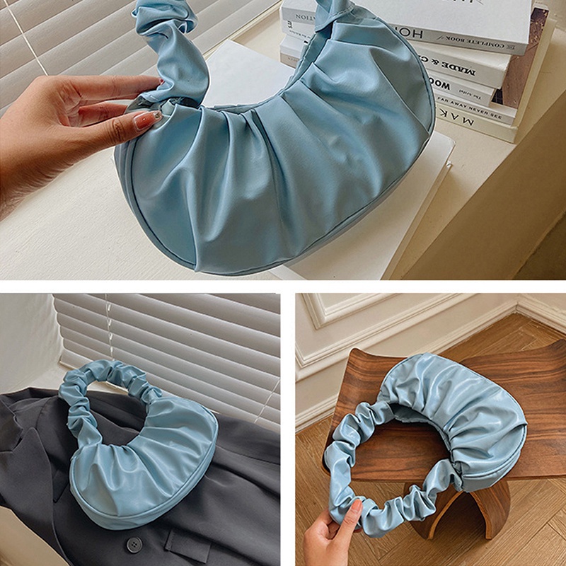 Túi Xách Da Pu Hình Đám Mây Xinh Xắn Cho Nữ