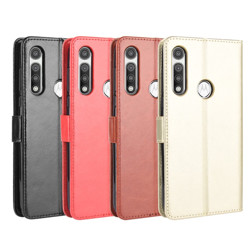 Bao Da Điện Thoại Dạng Ví Nắp Lật Chống Sốc Chống Thất Lạc Cho Motorola G Fast