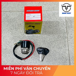 Bộ ổ khoá xe 67 chìa dẹp hàng cao cấp chính hãng vương niệm